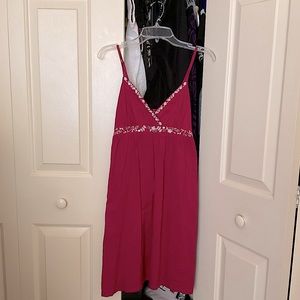 Aeropostale Magenta Pink Casual Dress (Size XS)